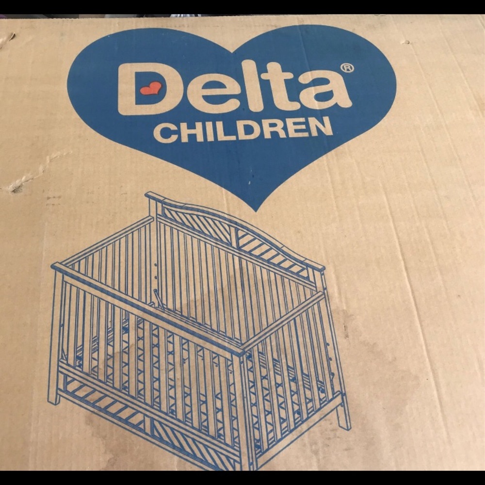 Delta baby crib